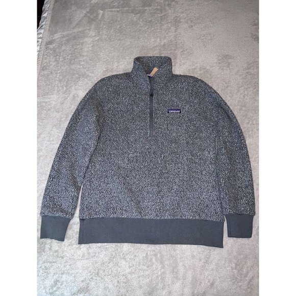 NWT PATAGONIA Womens Woolyester 1/4 Zip Pullover Fleece Sweatshirt Size S - Picture 3 of 9